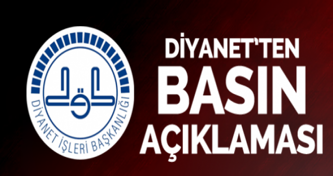 Diyanet'ten,Hz. Muhammed, Allah’ın Elçisisi Filmiyle ilgili basın açıklaması
