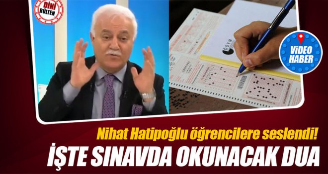 Hatipoğlu'dan YGS başarı duası