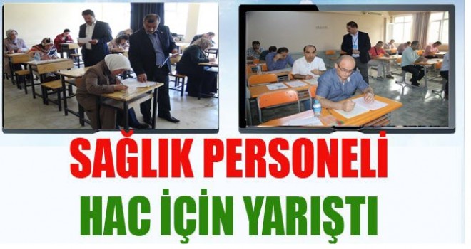 Diyanet,Sağlıkcıları sınavını yaptı