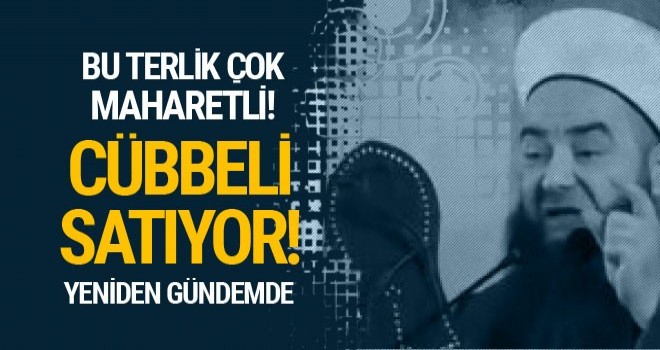 Cübbeli Ahmet'ten kürsüde skandal satış!