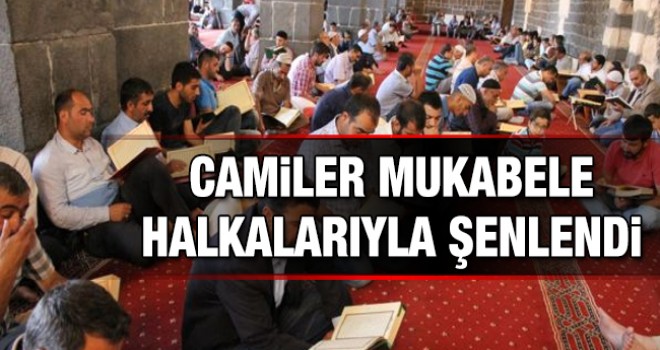 Mukabele için camiye akın etti
