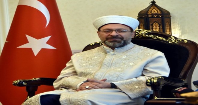 Erbaş'tan israfla mücadele çağrısı