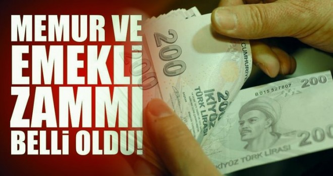 Memur ve Emekliye Mayıs zammı
