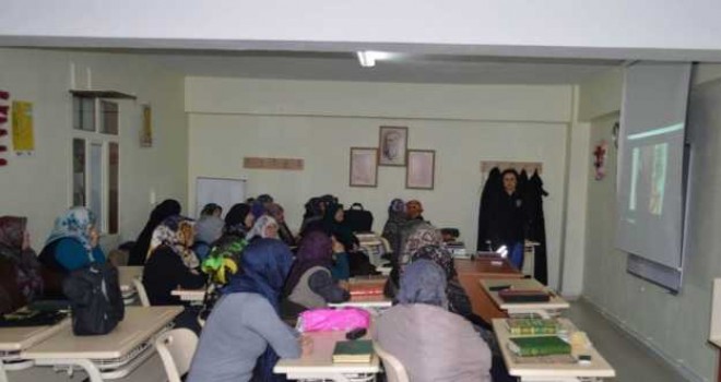 Emniyetten Kur'an kursu Öğreticilerine güvenli yaşam semineri