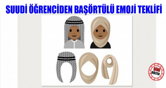 Suudi Öğrenciden Başörtülü Emoji Teklifi