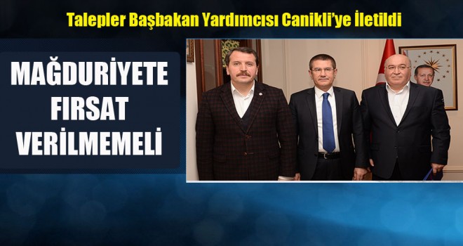Başkan Ali Yalçın,Mağduriyete Fırsat Verilmemeli