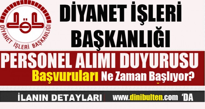550 Sözleşmeli İmam Hatip Alımı