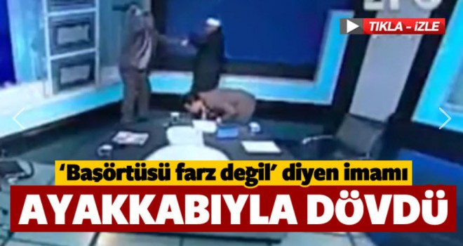 Başörtüsü farz değil diyen imama dayak
