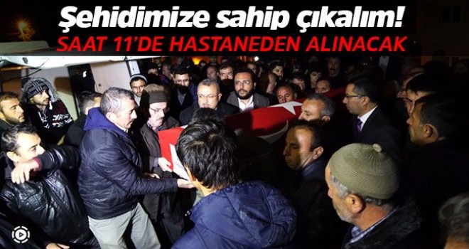 Şehit Hafız İmam Ramazan Bozdağ'ın cenazesi Çorum'da