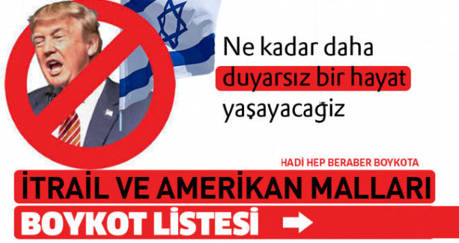 Amerika markası ürünler listesi