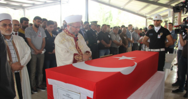 Şehit Polis Memuru Yunus Uğur, Dualarla Ebediyete Uğurlandı