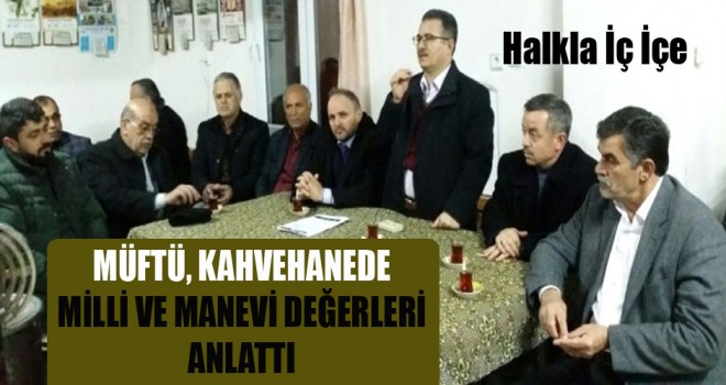 Müftü Yıldız,Kahvehanede