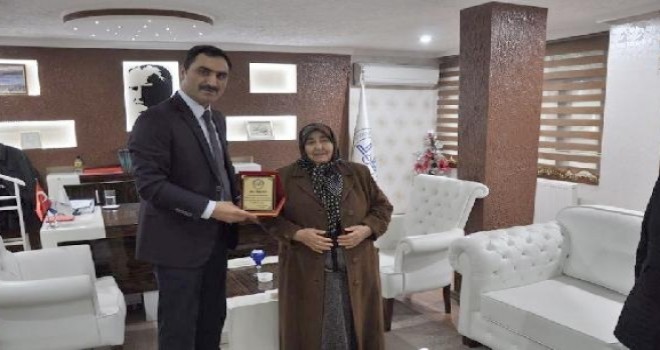 İslahiye'de hayırsever vatandaşa müftülükten teşekkür