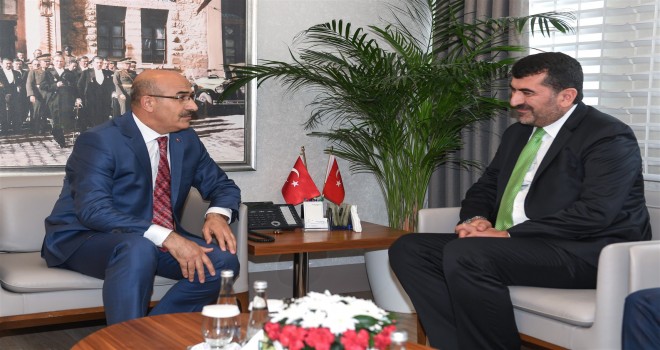 Genel Müdür Remzi Bircan Vali Mahmut Demirtaş’ı Ziyaret Etti