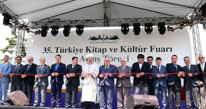 35. Türkiye Kitap ve Kültür Fuarı' açıldı…