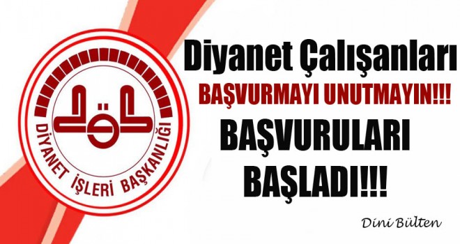 Hac Görevli Seçim Başvuruları Başladı!!! Başvurmayı Unutmayın!!!