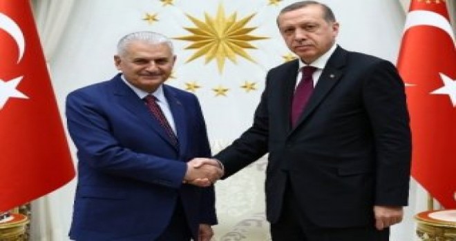 Erdoğan ve Başbakan Yıldırım görüşmesi sona erdi