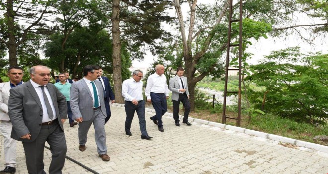 Vali Deniz Esentepe Cami Projesi Sahasında İncelemelerde Bulundu