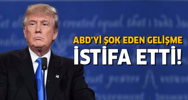 Trump istifa edip yetkilerini devretti