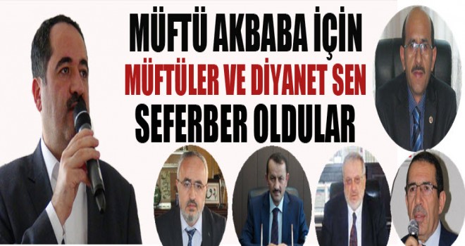 Müftü Akbaba İçin Konya Seferber Oldu