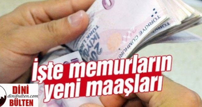 Memur Maaşları 2016 Hemşire İmam Polis Öğretmen Maaşları Zammı