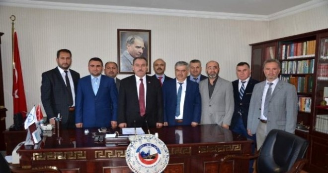 Din-bir-Sen'den Müftü Öztürk'e Ziyaret