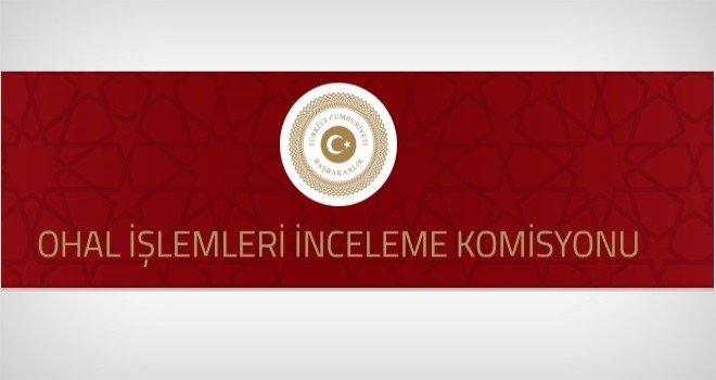 OHAL Komisyonundan, KHK için açıklama
