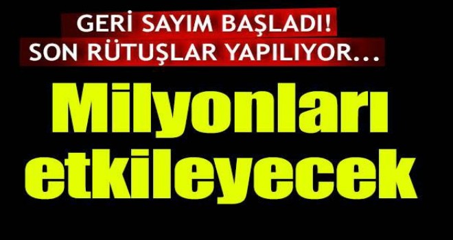 Taşerona kadroda geri sayım başladı