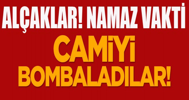 Cami bombalandı:24 ölü