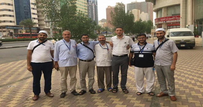 Çukurovalı Kafile ve Grup Başkanları Mekke’de Bir Araya Geldi