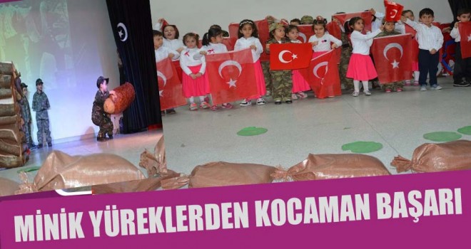 Sinop'da Minik Yüreklerden Kocaman Başarı