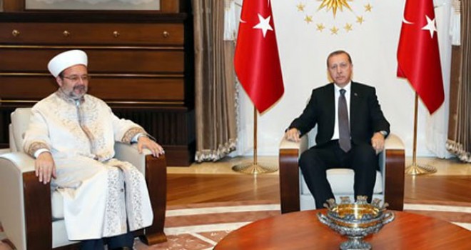 Erdoğan ile Görmez arasında Sürpriz görüşme