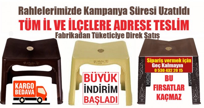 Rahle Sparişi vermek için zaman kaybetmeyin!