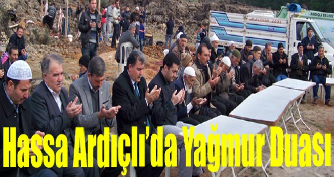 Hatay'da Yağmur duası sonrası rahmet yağdı
