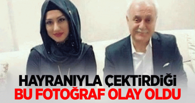 Nihat Hatipoğlu'nun fotoğrafı sosyal medyada olay oldu
