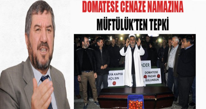 Domatese Cenaze Namazına  Antalya Müftülüğünden tepki