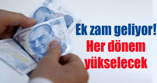 Ek zam geliyor!