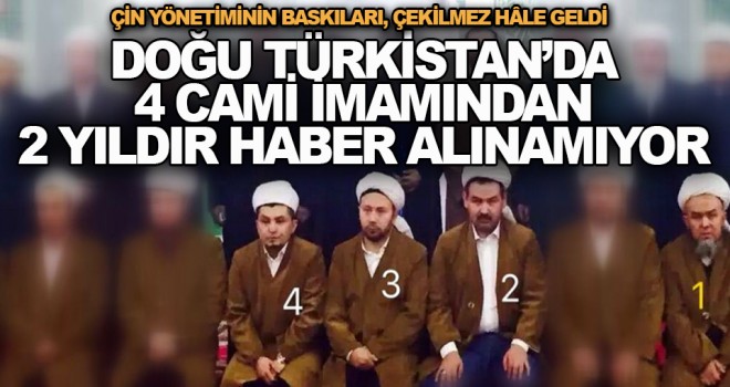 4 cami imamıdan 2 yıldır haber alınamıyor