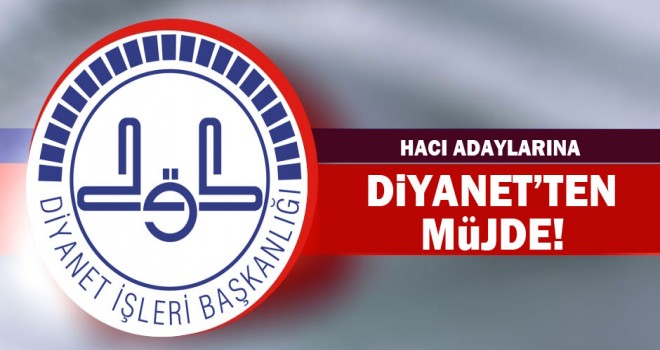 Hacı Adaylarına Diyanet'ten Tl müjdesi