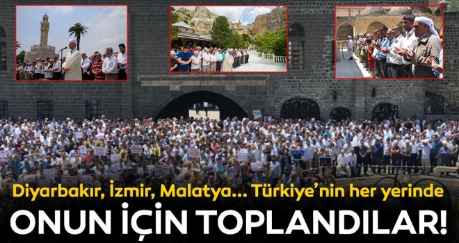 Mursi için gıyabi cenaze namazı kılındı