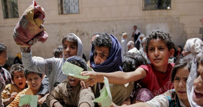 Yemen'de yardımlar da tükenmek üzere