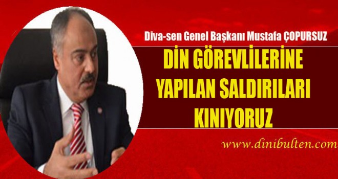 Diva Sen,Din Görevlilerine Yapılan Saldırıyı Kınadı