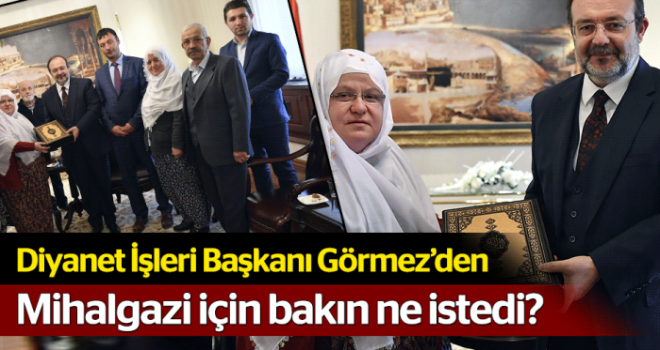 Belediye Başkanı Zeynep Akgün,Görmez'i Ziyaret etti