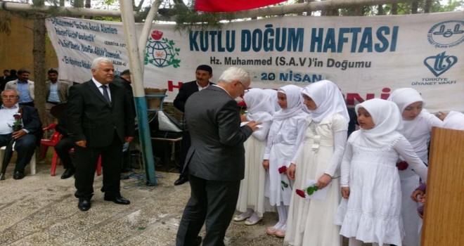 Hasankeyf Müftülüğü Kutlu Doğum etkinliği düzenledi