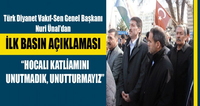 Başkan Ünal'dan, 'Hocalı Katliamı' mesajı