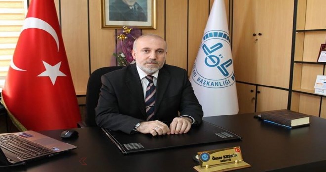 Şehitkamil Müftüsü Ömer Keskin,Van İl Müftüsü oldu