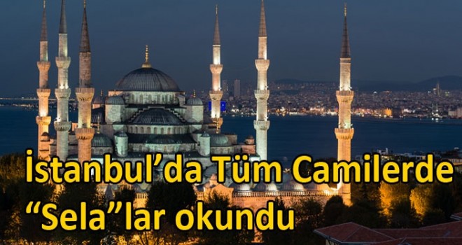 Barış Pınarı Harekatı için camilerde sela okundu.dualar edildi.