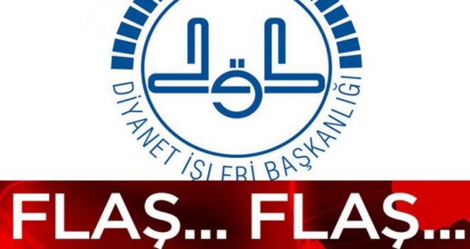 Diyanet'ten Bir Sınav Duyurusu Daha!