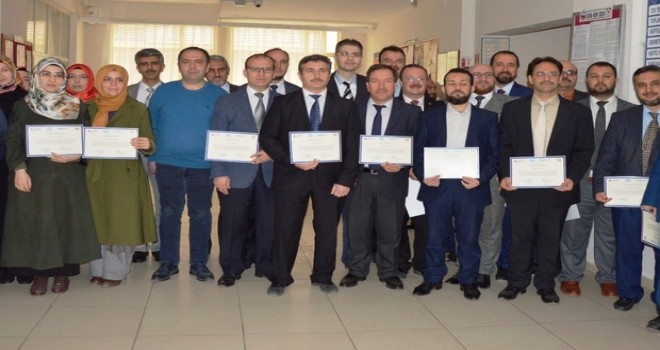 Müftülük personeli proje yazma eğitimi aldı