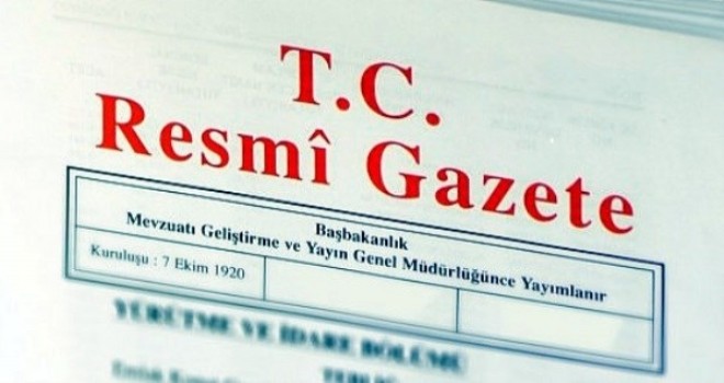 Erdoğan'ın onayladığı 4 kanun, Resmi Gazete'de